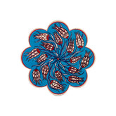 Gewürzhaus - Blue with Dotted White Flower Trivet
